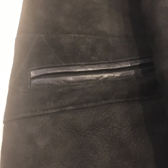 Vintage oversize Sheepskin winter coat from Paris - Picture 8 of 9